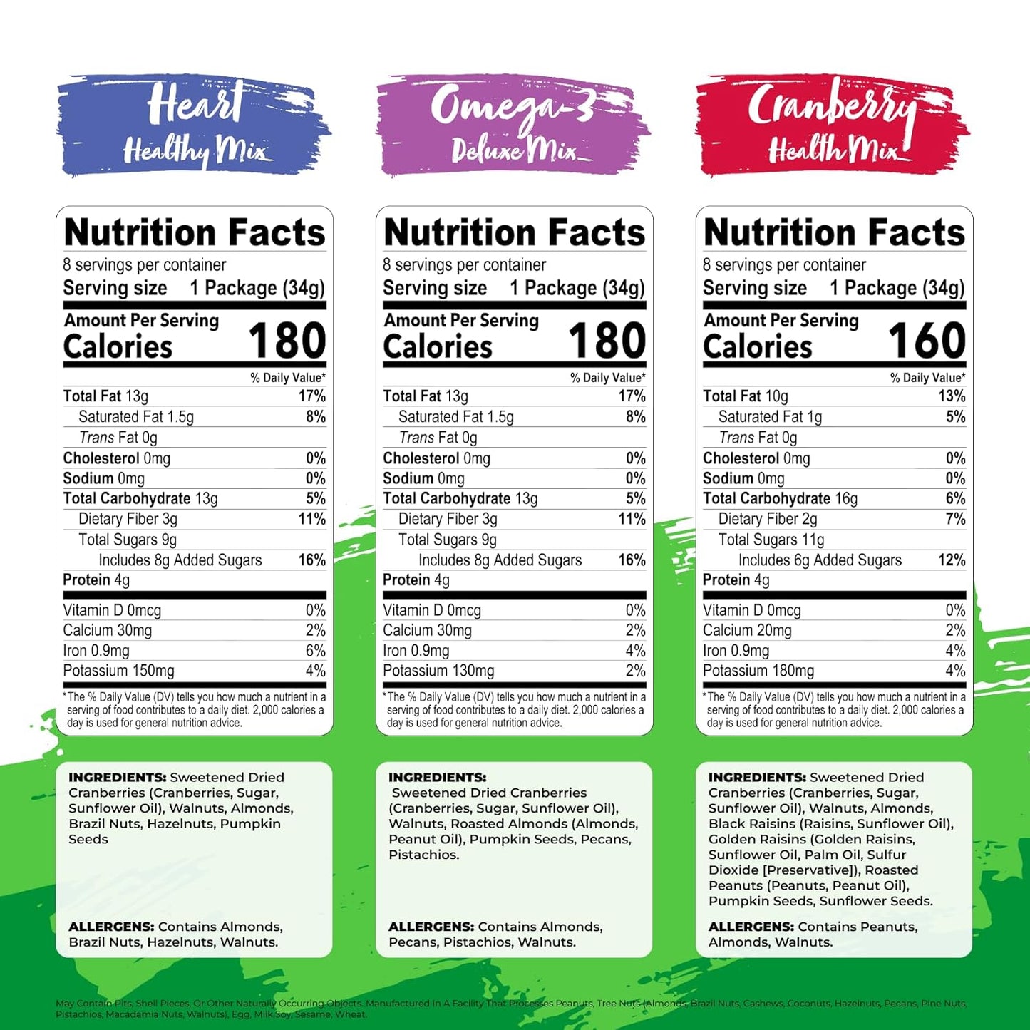 Nature's Garden Healthy Trail Mix Snack Pack